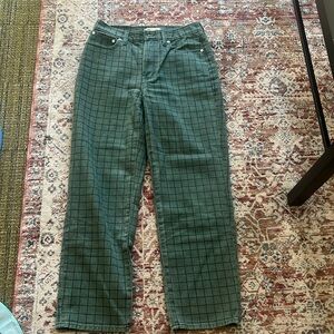 Madewell patterned denim
